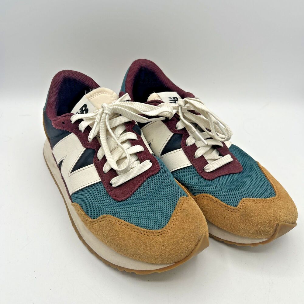 New Balance 237 Suede Sneakers Men's Sz 10 Workwear Burgundy MS237HR1 Retro